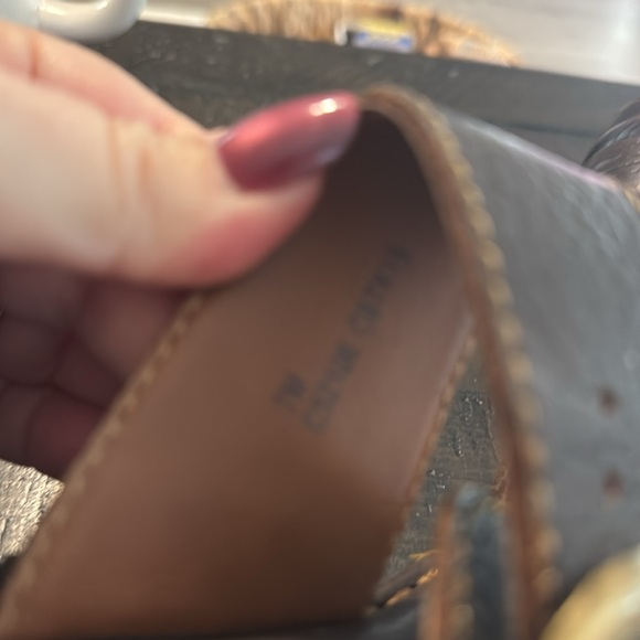 Boc brown leather strap buckle size 7 - Picture 5 of 5